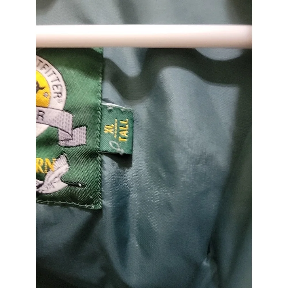 Cabela's Premier Northern Goose Down Dark Green Vest Size XL Tall